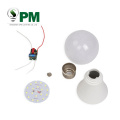 China Supplier Plastic and Aluminum e27 3w 5w 7w 9w 12w led light bulb